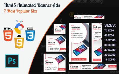 Apper - Plantilla de banner HTML5 para nuevos negocios