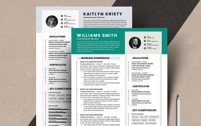 Darmowy szablon profesjonalnego CV w czystym CV