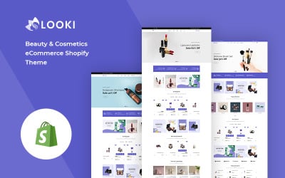 Looki - Beauty &amp;amp; Cosmetics eCommerce Shopify Theme