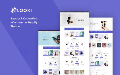 Looki - Тема для электронной коммерции о красоте и косметике Shopify