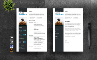 Modèle Word de CV professionnel