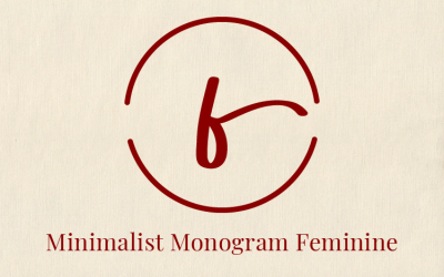 Monogram Feminine - Шрифты для монограмм