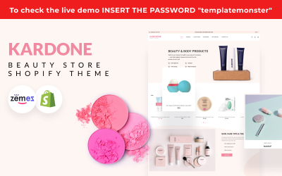 Thème de beauté Kardone Shopify