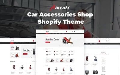 Aments - Sklep z akcesoriami samochodowymi Motyw Shopify