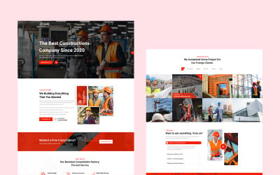 Honis - Construction PSD Template