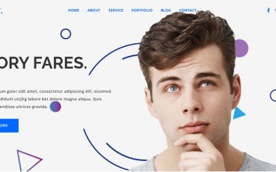 Szablon Landing Page Mory-Portofilo