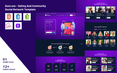 DueLove - Modello di social network per appuntamenti e comunità