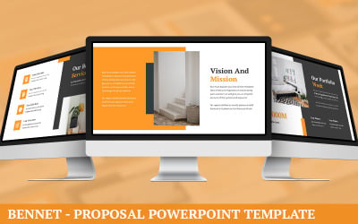 Bennet - Modèle PowerPoint de proposition