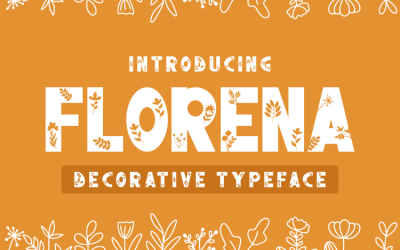 Florena - декоративний шрифт