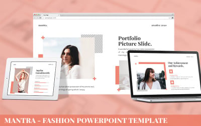 Mantra - Plantilla de PowerPoint de moda