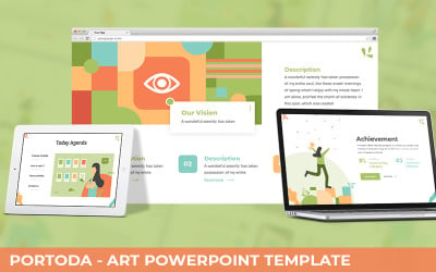 Portoda - Art Powerpoint Template