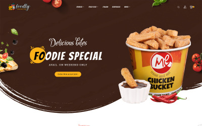 Foodly – Eten Drinken Restaurant Multifunctionele winkel PrestaShop-thema
