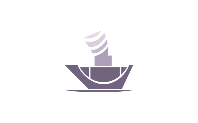 Шаблон логотипу судноплавного агентства