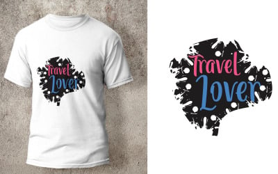 Travel Lover T-Shirt Design Quote