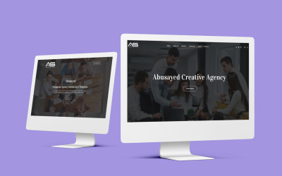Abusayed - Corporate Agency Bootstrap 5 Website template