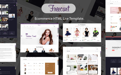 Darmowy koszyk - szablon e-commerce HTML Multi Purpose.