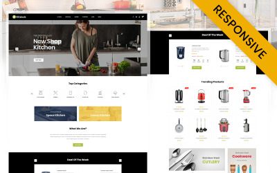 Kitdesk - Адаптивна тема Prestashop для кухонних приладів