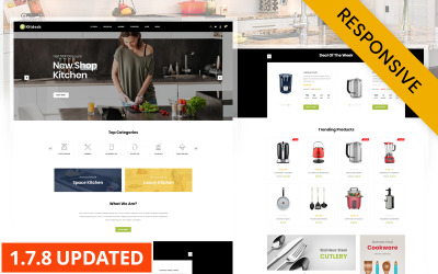 Kitdesk - Kitchen Appliance Prestashop Responsive Theme