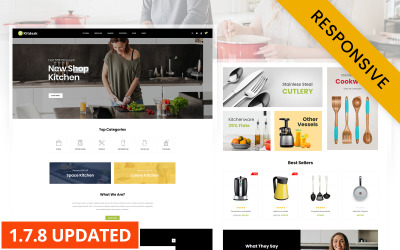 Kitdesk - Kitchen Appliance Prestashop Responsive Theme
