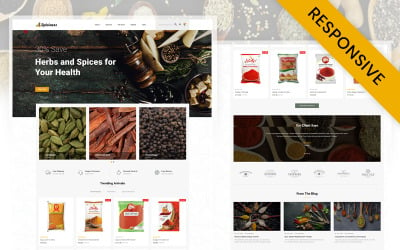 Kruidigheid - Spice Food Store Opencart responsieve sjabloon