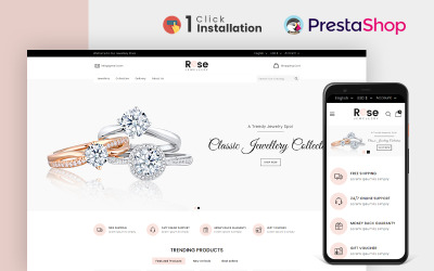 Rose Jewellery Prestashop Theme