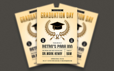 Invitación del día de graduación
