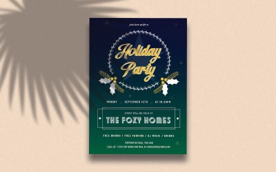 Happy Holiday Party Invitation