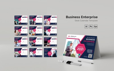 Business Enterprise Desk-kalender