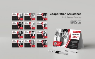 Cooperation Assistance Desk Calendar