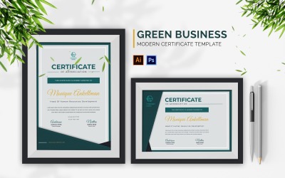 Greendia üzleti tanúsítvány