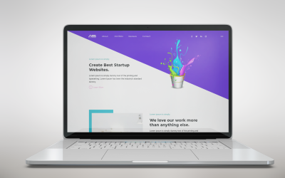 Chouvo | Modèle de page de destination HTML5 de démarrage minimal