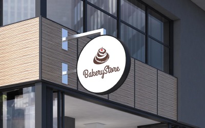 Logo-Designvorlage für Bäckereien
