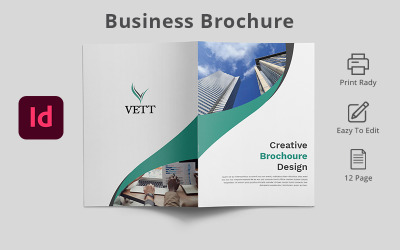 Conception de modèle de profil d&amp;#39;entreprise
