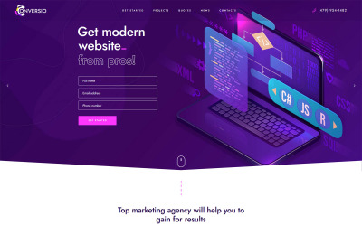 Conversio - Pazarlama ve Dönüşüm WordPress teması