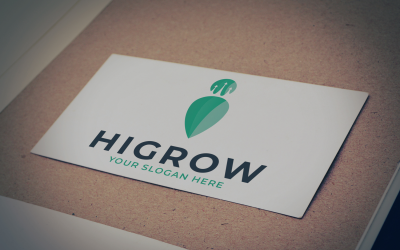 Logotipo da Hi Growth And Development - Arquivo Adobe Illustrator - Fully Vector