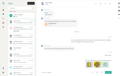 PostMan Bootstrap 5 Chat Admin Template