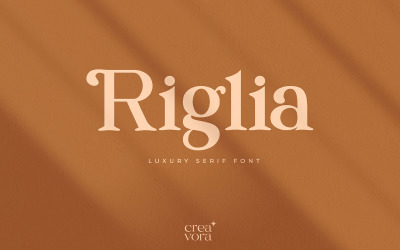 Riglia - Fuente de lujo Serif