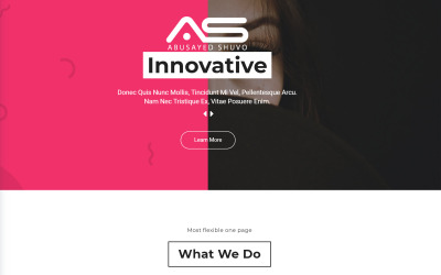 Shuvo | Innovative Startup HTML5 Landing Page Template