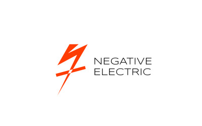 Koncepce designu negativního elektrického loga