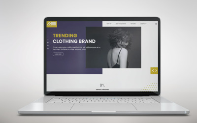 Abusayed | Clothing Brand HTML5 Landing Page Template