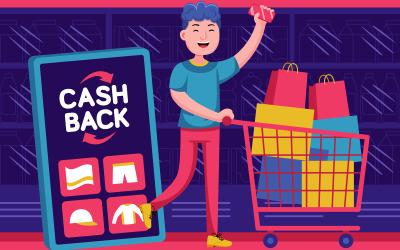 Shopping vektorillustration # 10