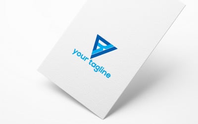 B A Creative Logo Design Template 3