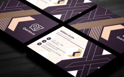Gliub - Modern Corporate Business Card Template