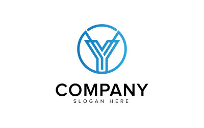 Kreatywny szablon wektor logo litery Y