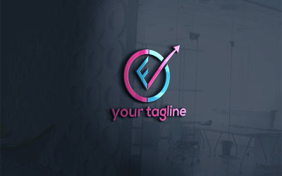 Szablon projektu logo EV Consulting