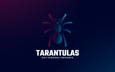 Tarantula gradient logotyp stil
