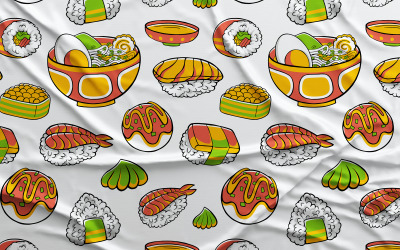Fast Food #01 - Reticolo senza giunte di vettore