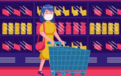 Ilustración de vector de compras # 20