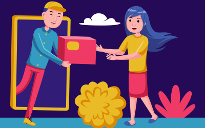 Ilustración de vector de compras # 21
