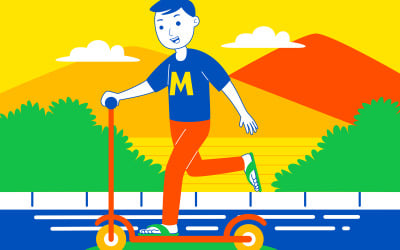 Weekend Fun Vector Illustration #05